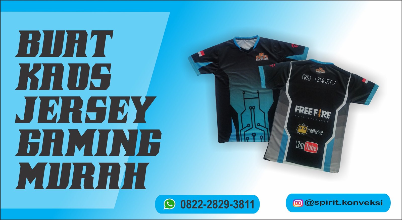 KAOS JERSEY GAMING