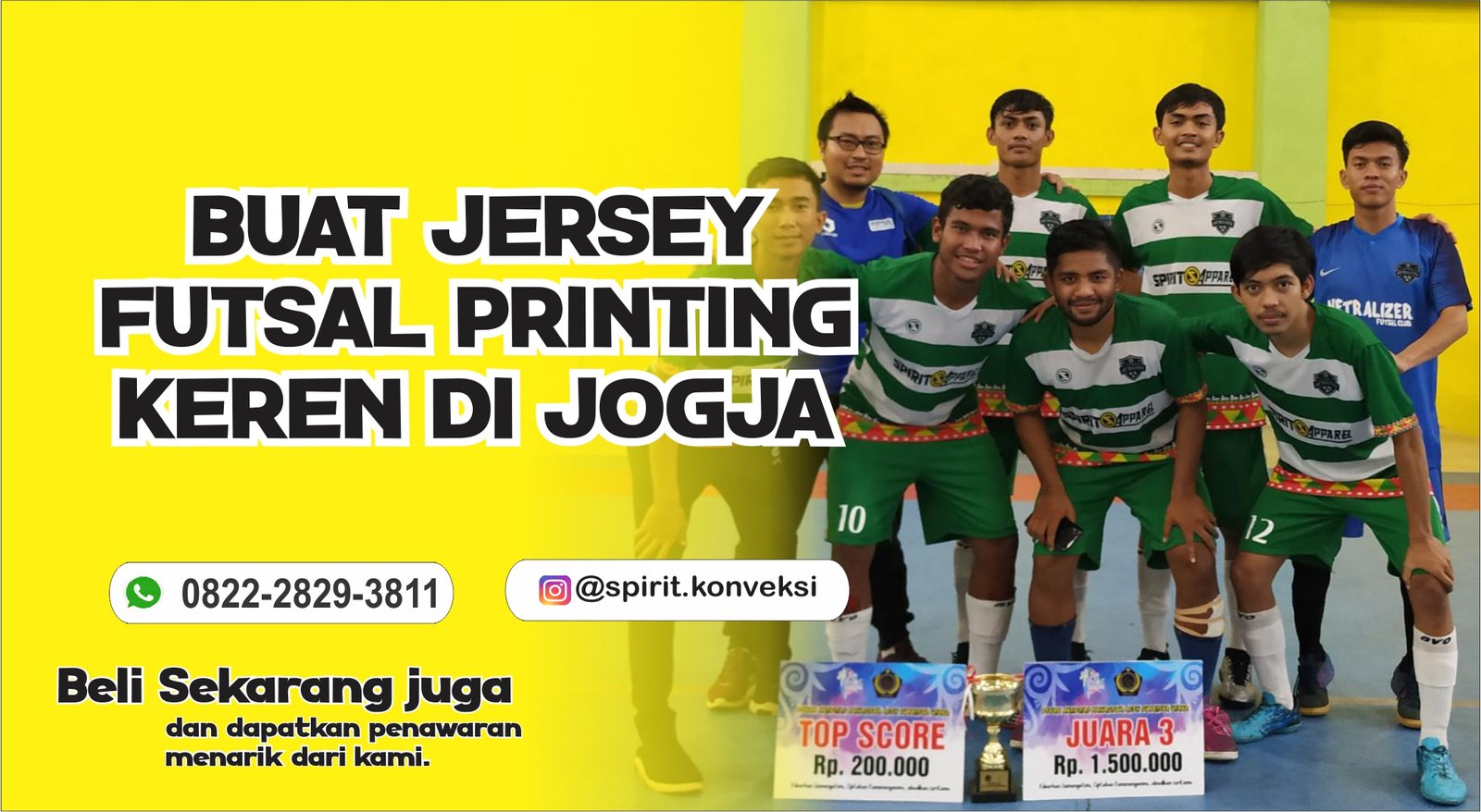 Jersey Futsal Printing keren