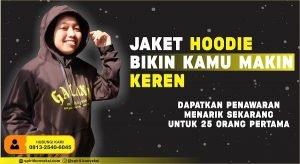 buat jaket hoodie